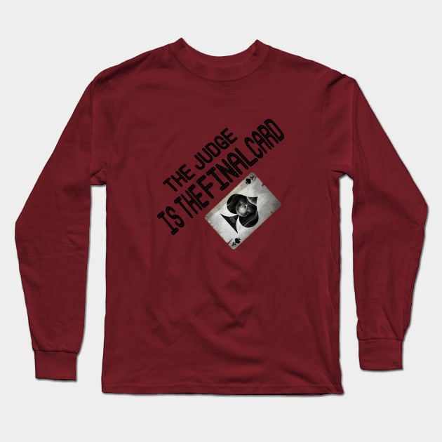 Playing card Long Sleeve T-Shirt by focusLBdesigns